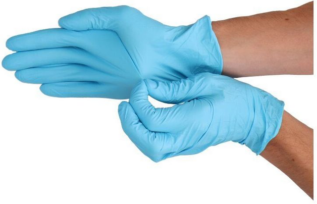 Handschoen CMT M soft nitril blauw 100 stuks – foto 5