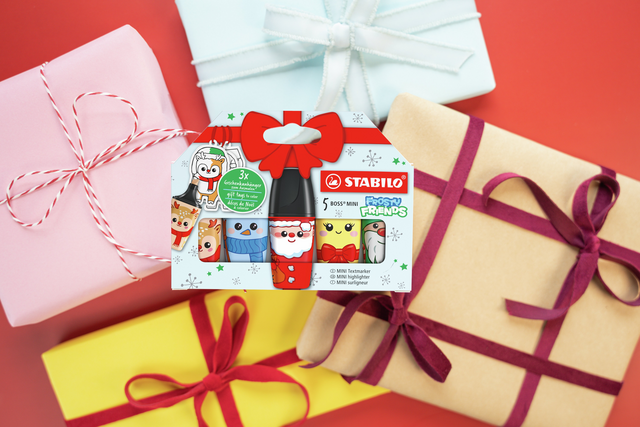 Markeerstift STABILO BOSS mini Frosty Friends assorti 5 stuks – foto 5