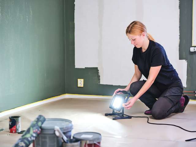 Werklamp Rapid The Painter+ met snoer – foto 4