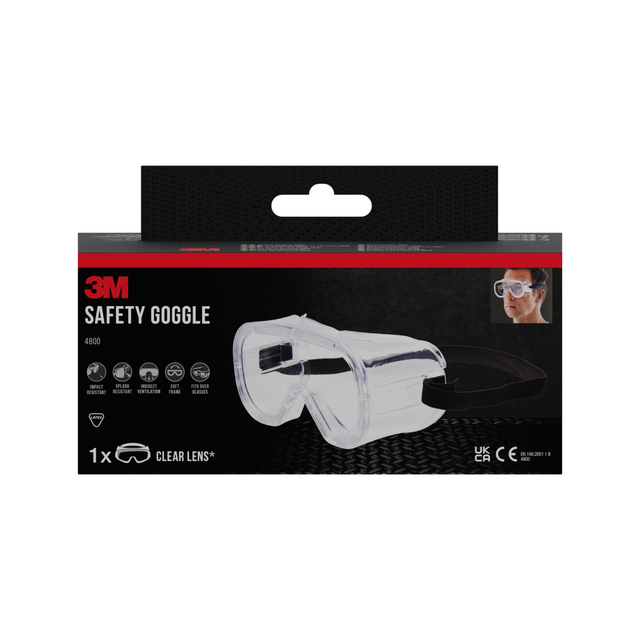 Ruimzichtbril 3M classic 4800 heldere lens