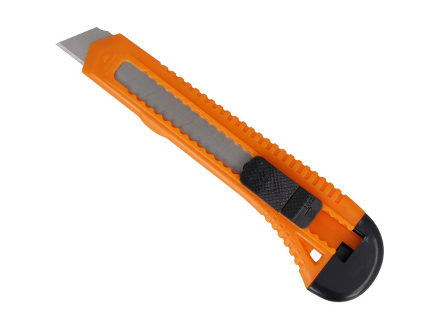 Snijmes Westcott Office 18mm met schuifsluiting oranje – foto 2