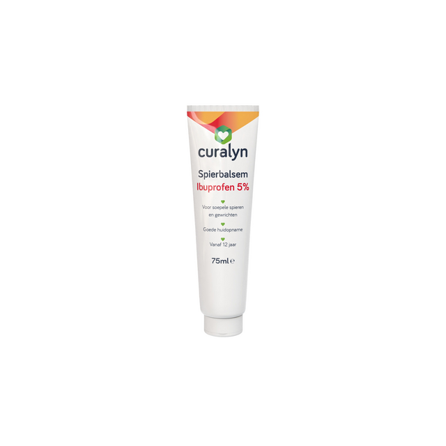 Spierbalsem Curalyn 5% ibuprofen 75ml