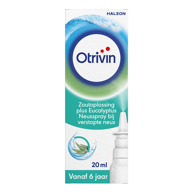 Neusspray Otrivin zoutoplossing eucalyptus 20ml