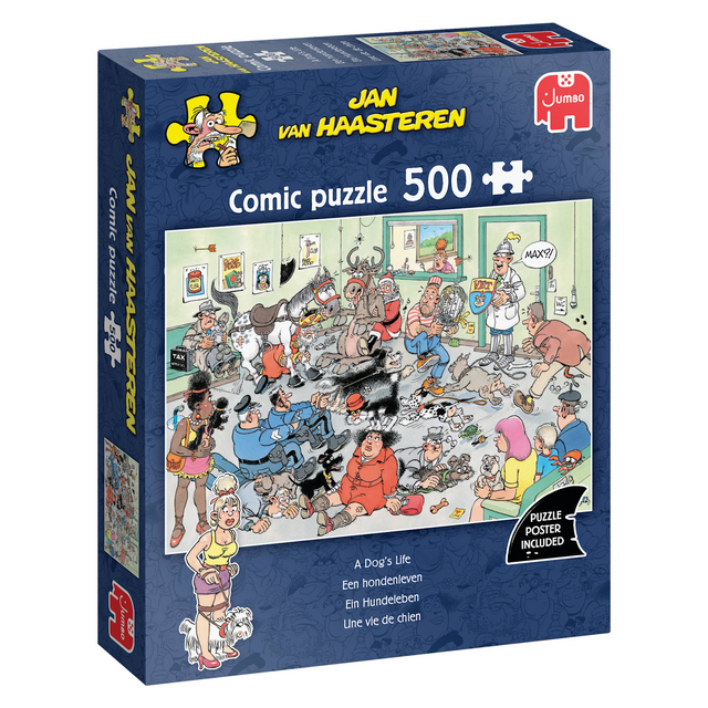 Puzzel Jan van Haasteren Een hondenleven  500st