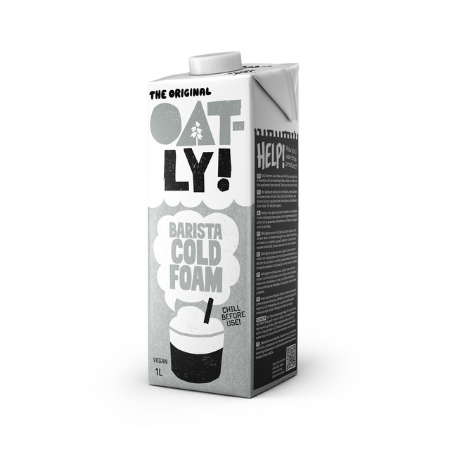 Topping Oatly Barista Cold Foam 1 liter