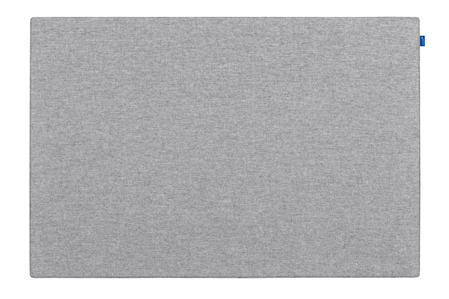 Prikbord Legamaster BOARD-UP akoestisch 75x100cm quiet grey