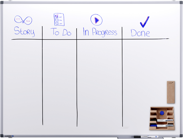 Whiteboard Legamaster PREMIUM 90x120cm – foto 5