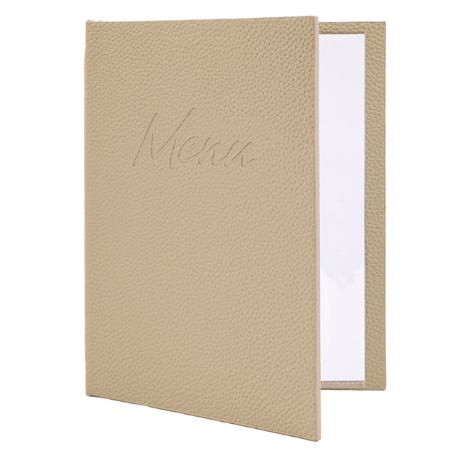 Menukaart Securit Signature A5 zand