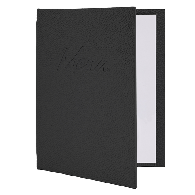 Menukaart Securit Signature A5 zwart