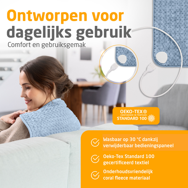 Warmtekussen Medisana HP 515 blauw – foto 9