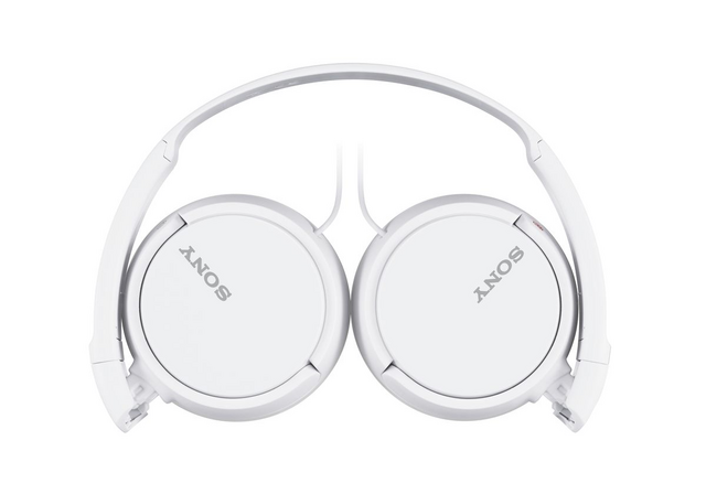Koptelefoon Sony ZX110AP bedraad 3.5mm jack over ear wit