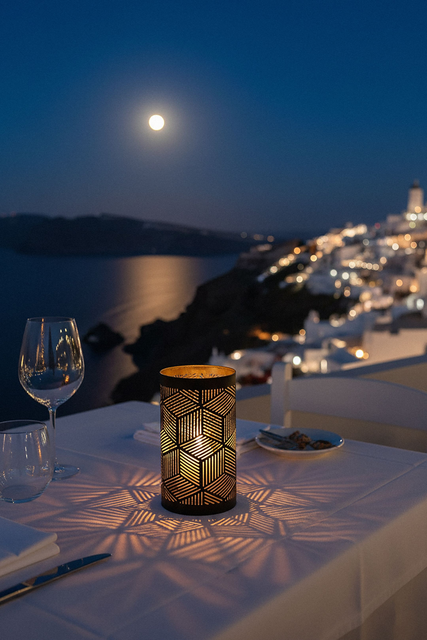 Theelichthouder Securit Santorini set à 4 stuks zwart – foto 3