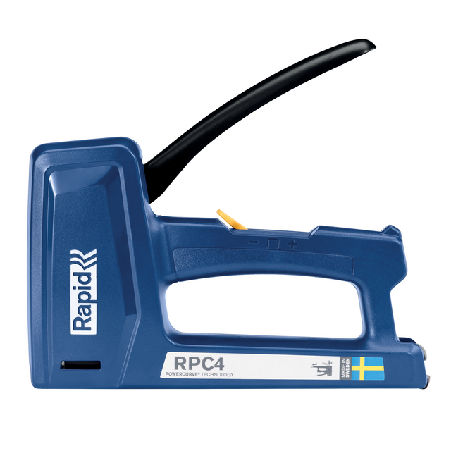 Handtacker Rapid Squeezy RPC4 13/6-16 blauw – foto 2