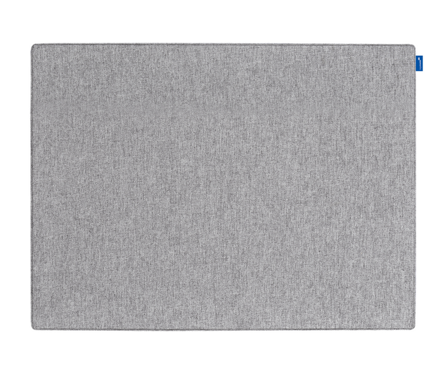 Prikbord Legamaster BOARD-UP akoestisch 75x50cm quiet grey