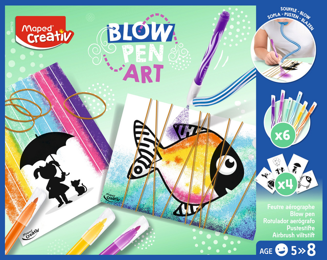 Blowpen Maped Creativ Art String Art complete activiteit
