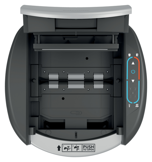 Papiervernietiger Rexel ShredMax AutoFeed+ 300X P4 snippers 4x10mm – foto 11
