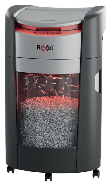 Papiervernietiger Rexel ShredMax AutoFeed+ 300X P4 snippers 4x10mm – foto 3