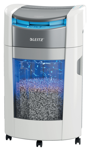 Papiervernietiger Leitz IQ OptiMax Autofeed 300 P4 snippers 4x10mm – foto 10