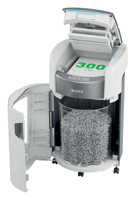 Papiervernietiger Leitz IQ OptiMax Autofeed 300 P4 snippers 4x10mm – foto 11