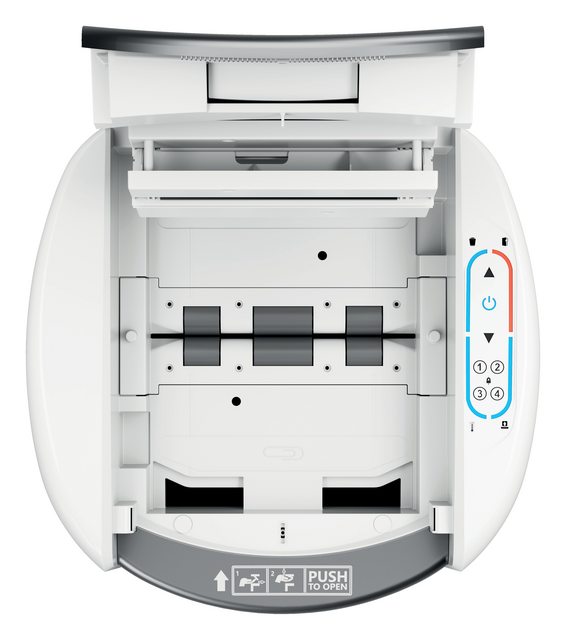 Papiervernietiger Leitz IQ OptiMax Autofeed 300 P4 snippers 4x10mm – foto 13