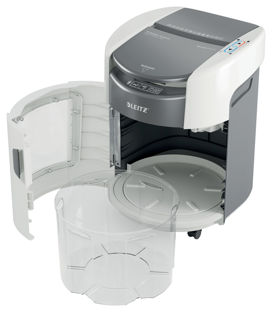 Papiervernietiger Leitz IQ OptiMax Autofeed 150 P4 snippers 4x10mm – foto 2