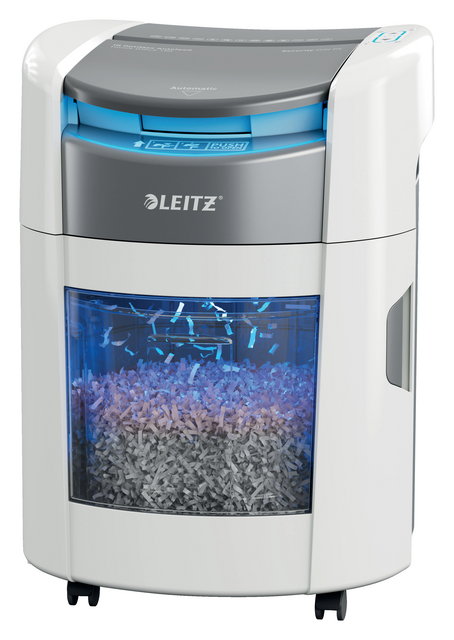 Papiervernietiger Leitz IQ OptiMax Autofeed 150 P4 snippers 4x10mm – foto 11