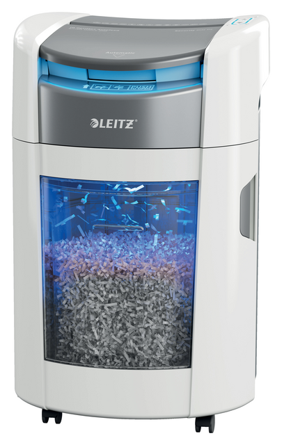 Papiervernietiger Leitz IQ OptiMax Autofeed 200 P4 snippers 4x10mm – foto 10