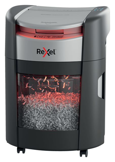 Papiervernietiger Rexel ShredMax AutoFeed+ 150X P4 snippers 4x10mm – foto 3