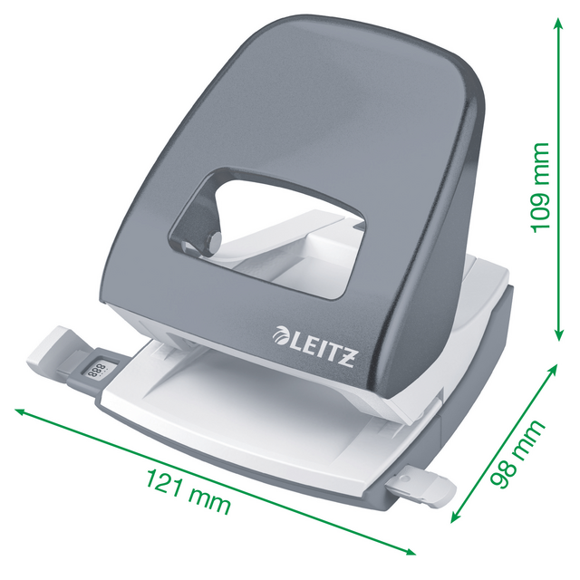 Perforator Leitz NeXXt 5008 metaal 30 vel zwart – foto 2