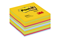 Memoblok Post-it 2030 76x76mm kubus ultra assorti