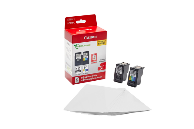 Inktcartridge Canon PG-540L CL-541XL zw+kl+papier – foto 3