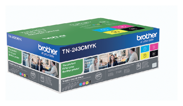 Toner Brother TN-243 zwart + 3 kleuren – foto 2