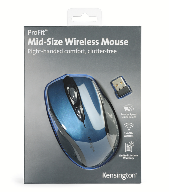 Muis Kensington Pro Fit draadloos mid-size blauw – foto 7