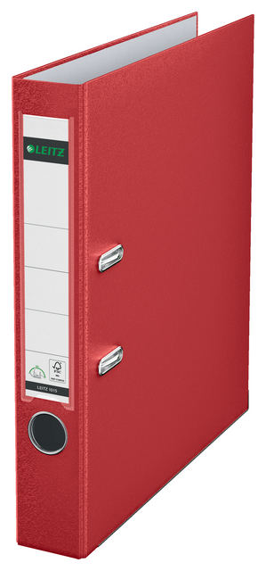 Ordner Leitz 1015 180° 50mm PP A4 rood