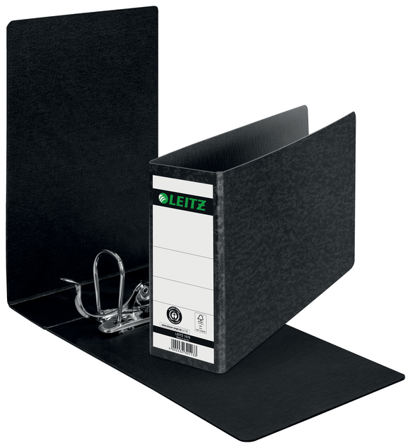 Ordner Leitz 1076 180° 77mm karton A5 dwars zwart – foto 2