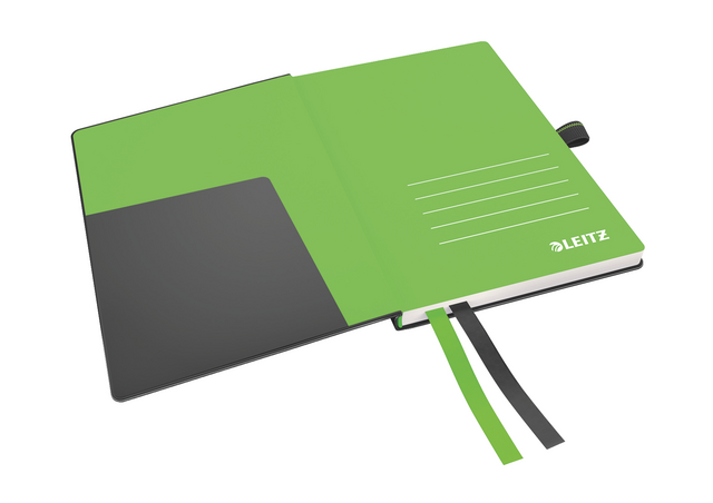 Notitieboek Leitz Complete A6 lijn 160 pagina's 100gr zwart – foto 5