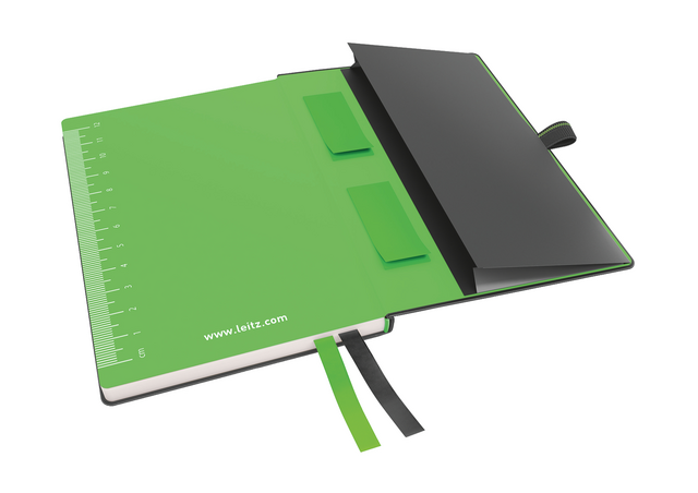 Notitieboek Leitz Complete A6 lijn 160 pagina's 100gr zwart – foto 6