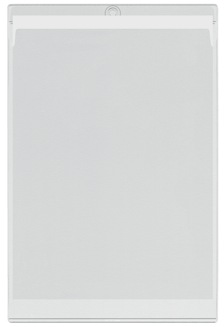 Insteekmap U-model Leitz Premium met ophangoog 0.20mm PVC A4 transparant 50 stuks