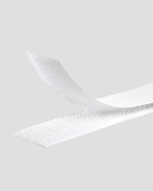 Klittenband Folia 20mmx2m wit 2 rollen – foto 2