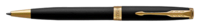Balpen Parker Sonnet matte black lacquer GT medium