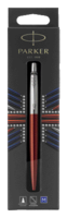 Balpen Parker Jotter Kensington red CT medium blister à 1 stuk