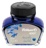 Vulpeninkt Pelikan 4001 30ml koningsblauw