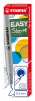 Rollerpenvulling STABILO Easyoriginal fijn blauw doosje à 3 stuks