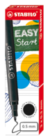 Rollerpenvulling STABILO Easyoriginal  medium zwart doosje à 3 stuks