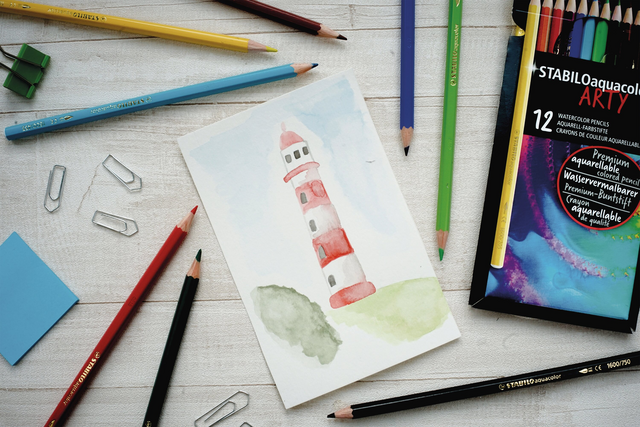 Kleurpotloden STABILO 1636 aquacolor Arty assorti etui à 36 stuks – foto 7