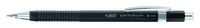 Vulpotlood Bic Criterium HB 2mm met gum metalen clip