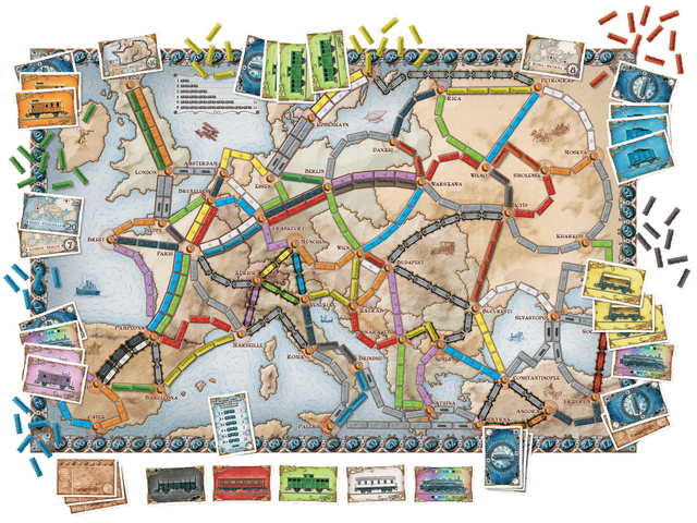 Bordspel Ticket to Ride Europa – foto 2