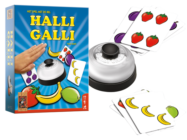Kaartspel Halli Galli - Het spel met de bel – foto 2