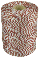 Touw Muller katoen 180 meter rood/wit