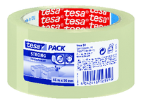 Verpakkingstape tesapack® Strong 66mx50mm PP transparant
